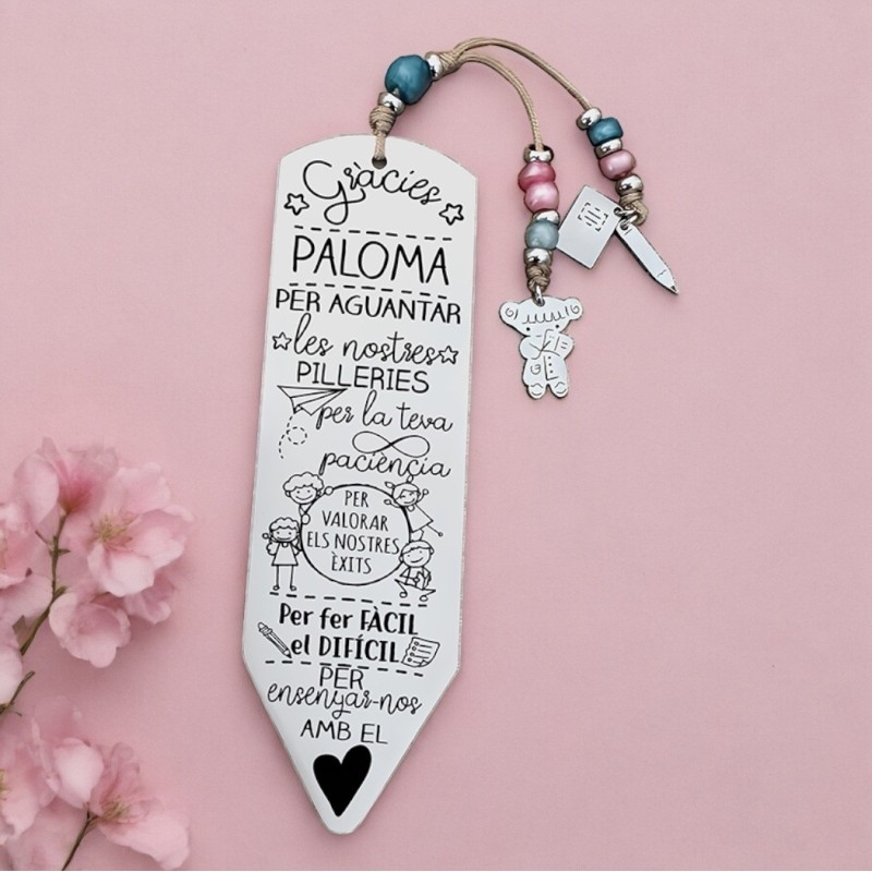 Marcapáginas personalizado | Dcorazón