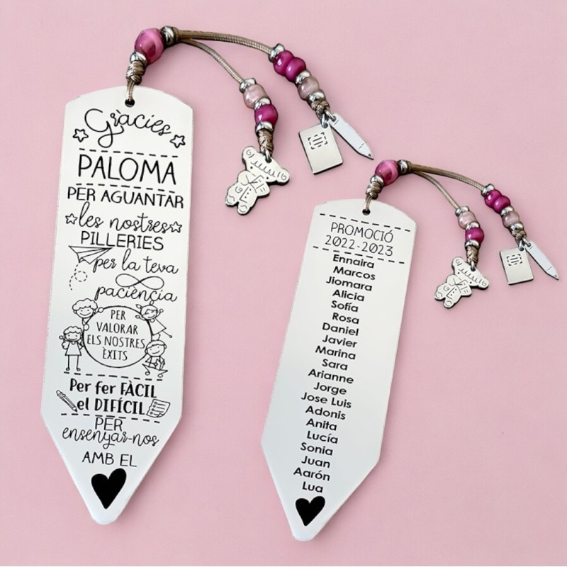 Marcapáginas personalizado | Dcorazón