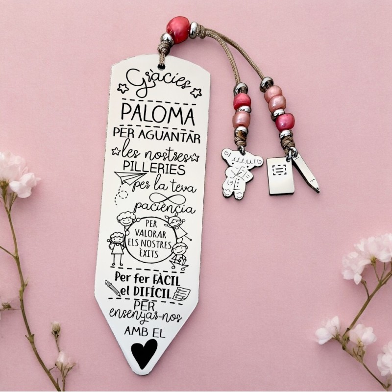 Marcapáginas personalizado | Dcorazón