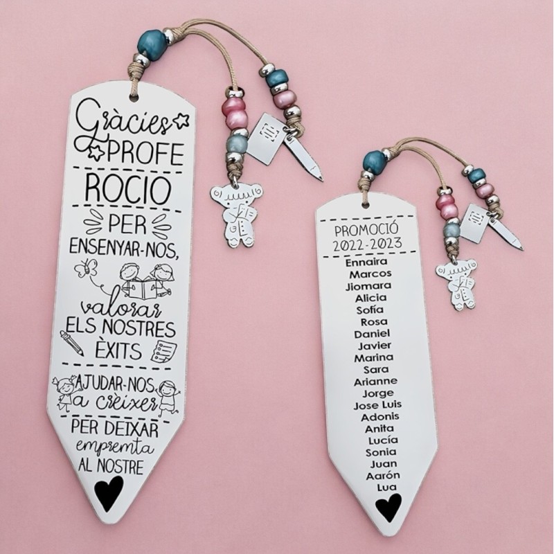 Marcapáginas personalizado | Dcorazón