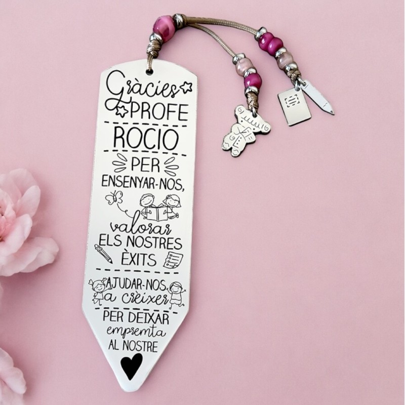 Marcapáginas personalizado | Dcorazón