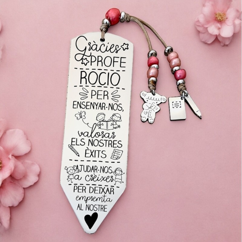 Marcapáginas personalizado | Dcorazón