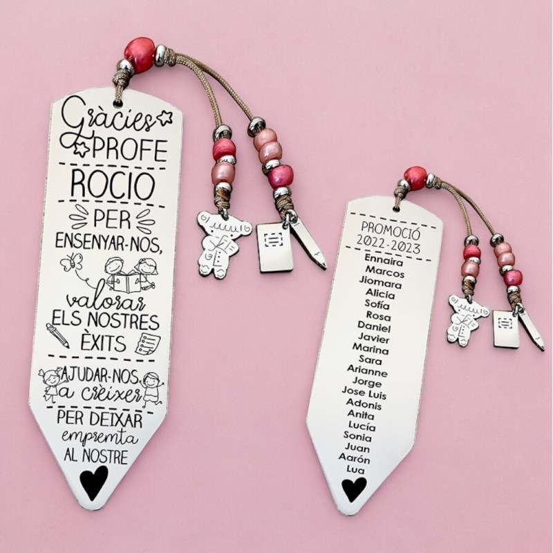 Marcapáginas personalizado | Dcorazón