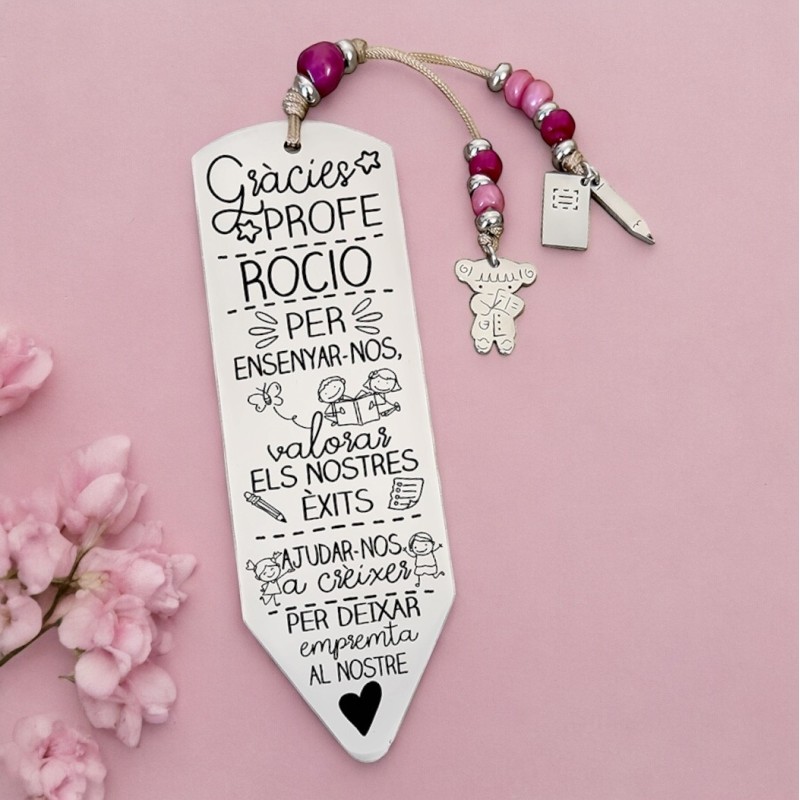 Marcapáginas personalizado | Dcorazón