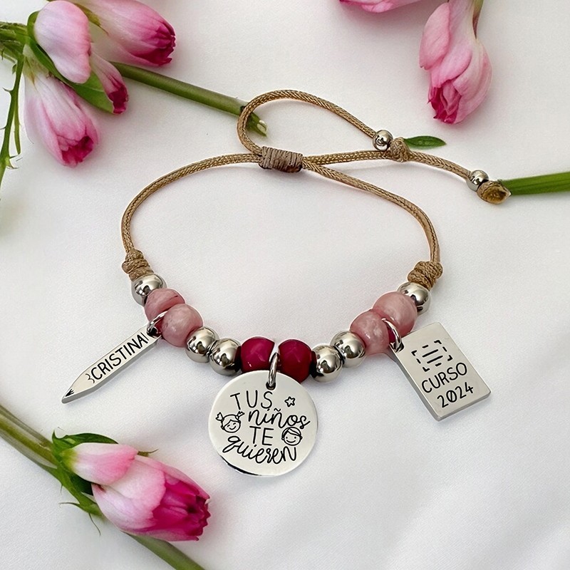 Pulsera para profesora | Dcorazón