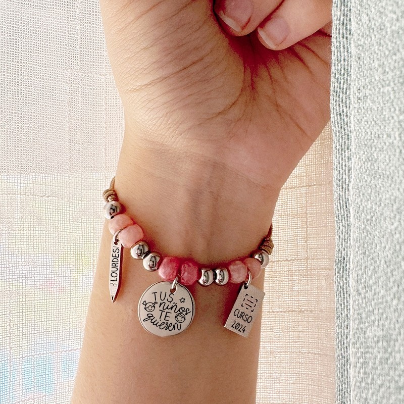Pulsera para profesora | Dcorazón