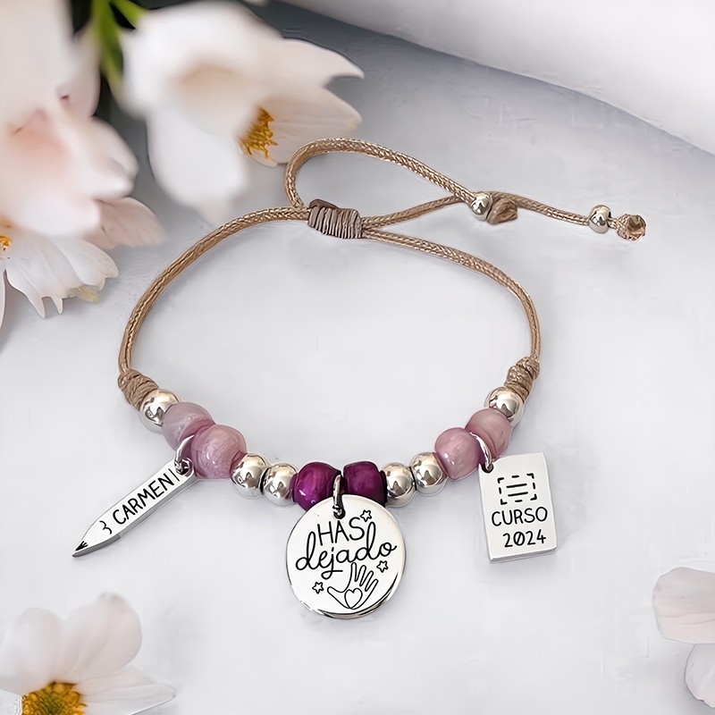 Pulsera para profesora | Dcorazón