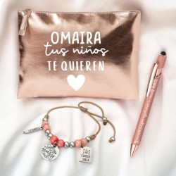 KIT para la profe, en color oro rosa | Dcorazón