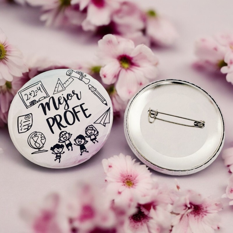 Chapa mejor profe | Dcorazón