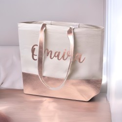 Bolsa personalizada con nombre | Dcorazón