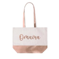 Bolsa personalizada con nombre | Dcorazón