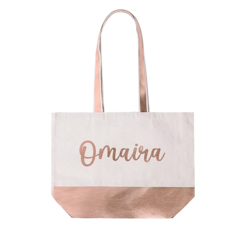 Bolsa personalizada con nombre | Dcorazón