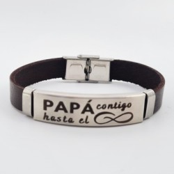 Regalo día del padre, pulsera para súper papá y abuelo | Dcorazon