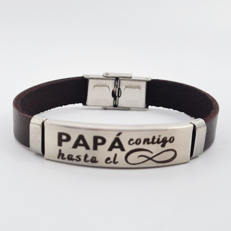 Regalo día del padre, pulsera para súper papá y abuelo | Dcorazon