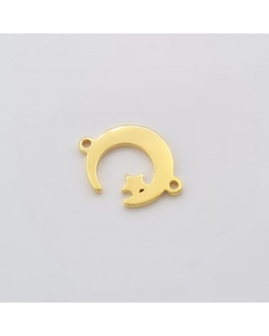 Conector luna de acero | Creasentidos
