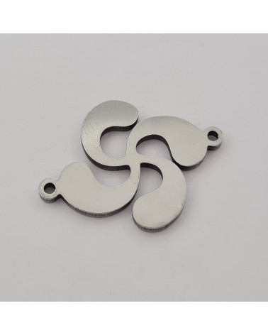 Conector lauburu de acero inoxidable | Creasentidos.es