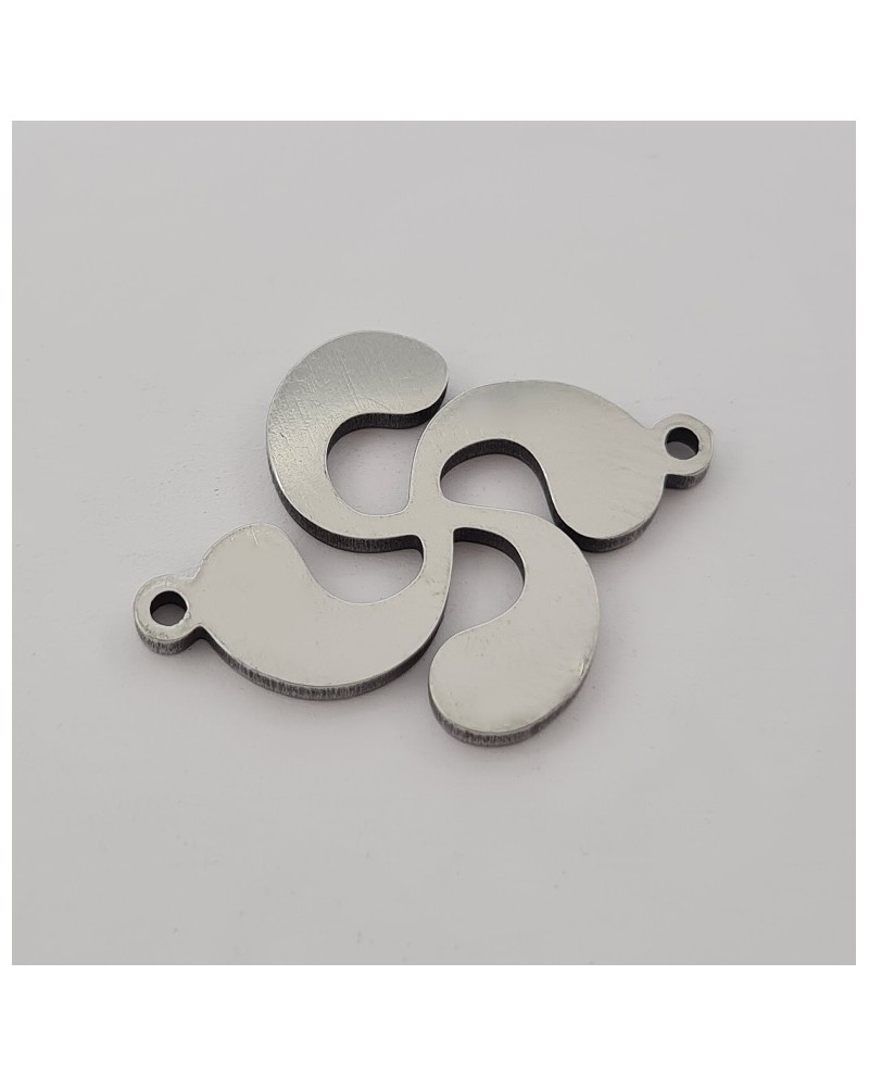 Conector lauburu de acero inoxidable | Creasentidos.es