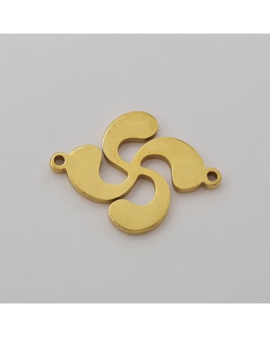 Conector lauburu de acero inoxidable | Creasentidos.es