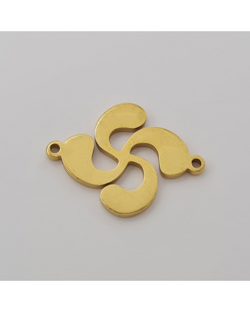 Conector lauburu de acero inoxidable | Creasentidos.es