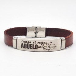 Regalo día del padre, pulsera para los mejores papás y abuelos | Dcorazon