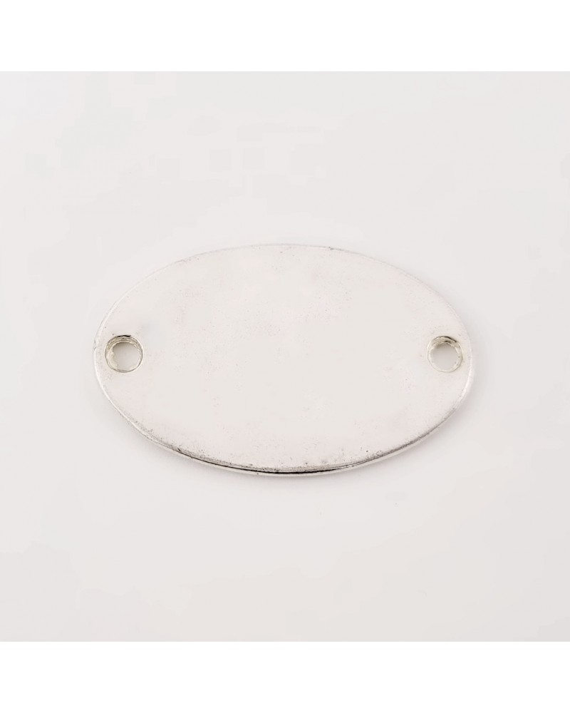 Conector oval, pulsera para grabar | Creasentidos