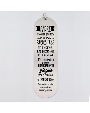 Marcap├íginas d├¡a del padre personalizados | Creasentidos