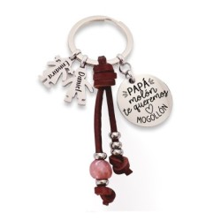Regalos día del padre, llavero personalizado | Dcorazon