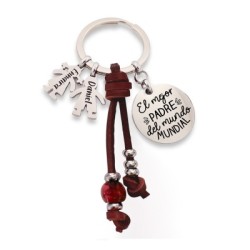 Regalos día del padre, llavero personalizado | Dcorazon