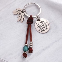 Regalos día del padre, llavero personalizado | Dcorazon
