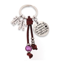 Regalos día del padre, llavero personalizado | Dcorazon