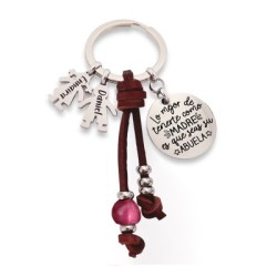 Regalos día del padre, llavero personalizado | Dcorazon