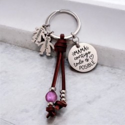 Regalos día del padre, llavero personalizado | Dcorazon