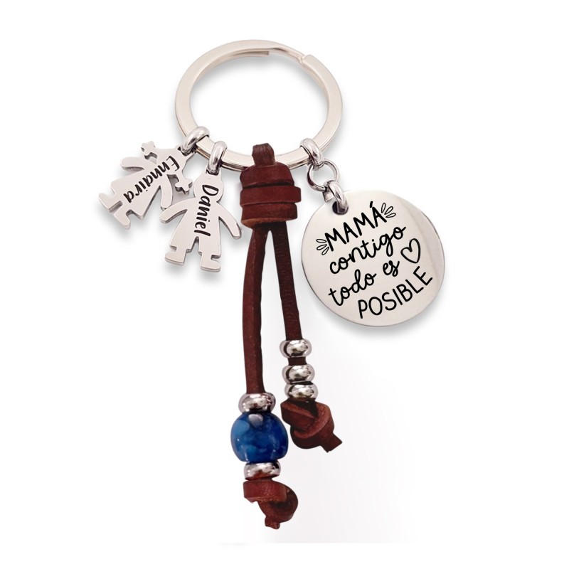 Regalos día del padre, llavero personalizado | Dcorazon