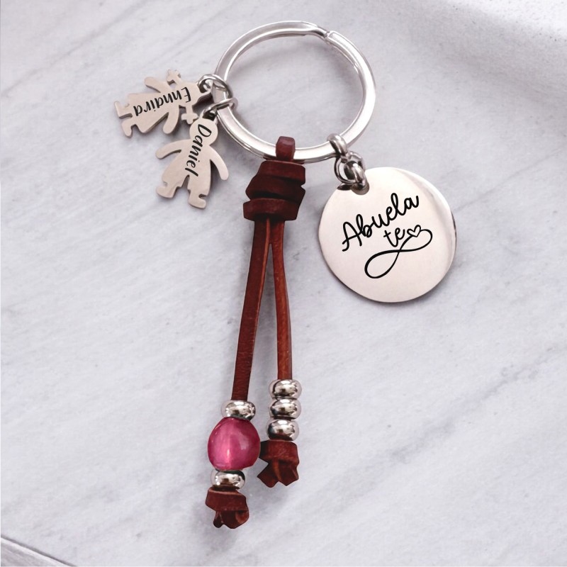 Regalos día del padre, llavero personalizado | Dcorazon