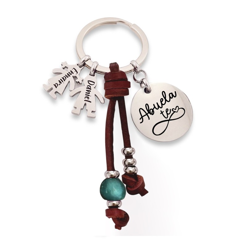 Regalos día del padre, llavero personalizado | Dcorazon