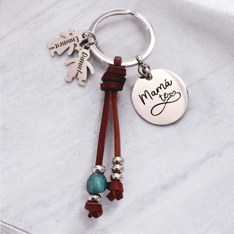 Regalos día del padre, llavero personalizado | Dcorazon