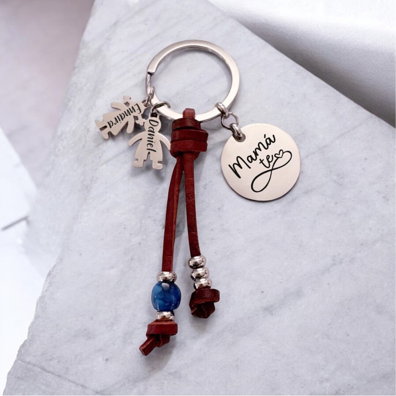 Regalos día del padre, llavero personalizado | Dcorazon