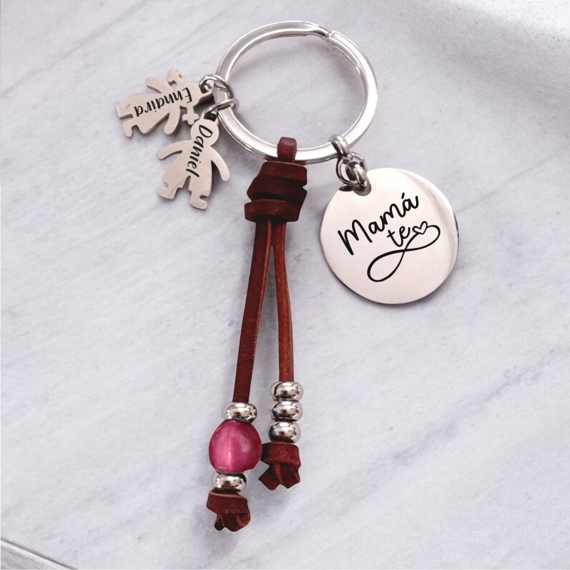 Regalos día del padre, llavero personalizado | Dcorazon