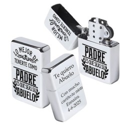 Mechero personalizado día del padre.