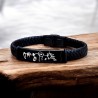 Pulsera de cuero personalizada con tu texto y dibujo| Dcorazon