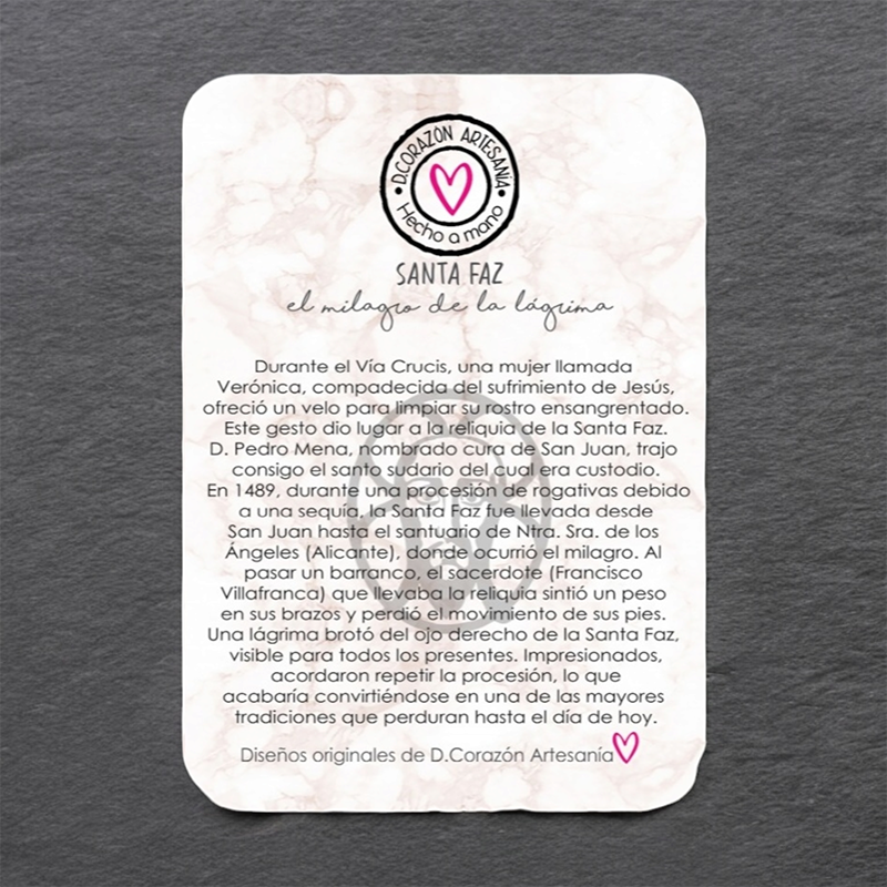 Pulsera modelo SANTA FAZ de cuero | Dcorazon