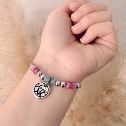 Preciosa pulsera personalizada con LA SANTA FAZ | Dcorazón
