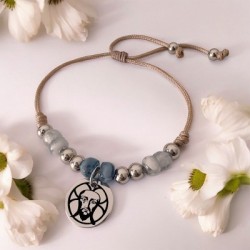 Preciosa pulsera personalizada con LA SANTA FAZ | Dcorazón