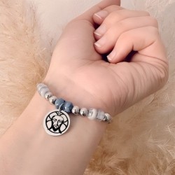 Preciosa pulsera personalizada con LA SANTA FAZ | Dcorazón