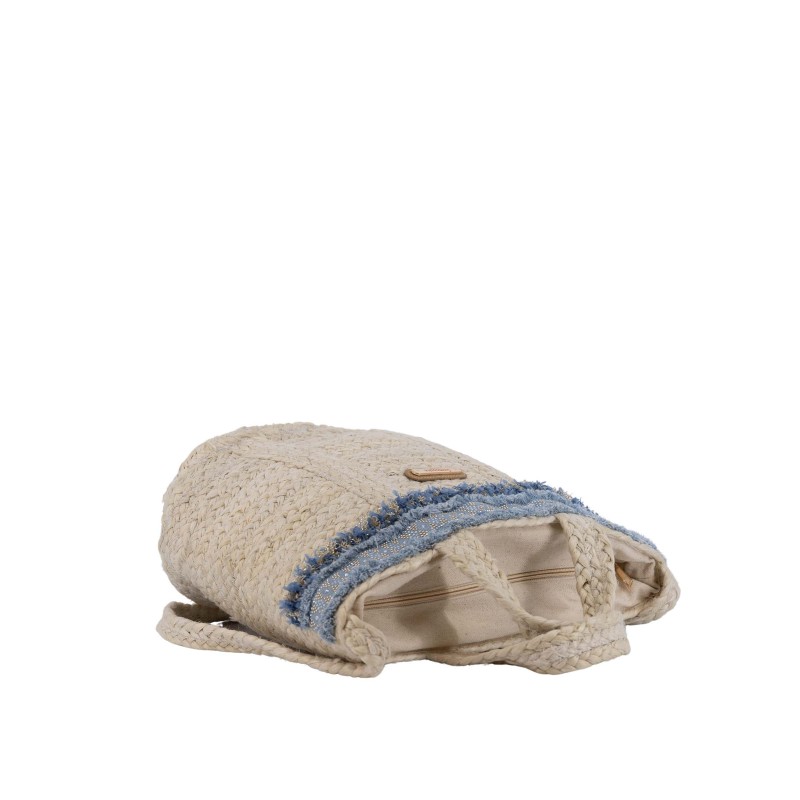 Bolso Simó Sastre, modelo Alina, colección yute 2025.