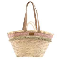 Bolso Clutch trenzado Simó Sastre, modelo Melanie, colección yute 2025.