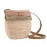 Bolso mediano trenzado Simó Sastre, modelo Melanie, colección yute 2025.
