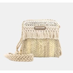 Bolso cartera trenzado Simó Sastre, modelo Nicole, colección yute 2025.
