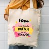 Bolsa personalizada profe corazón | Dcorazón