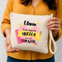 Neceser personalizada profe corazón | Dcorazón